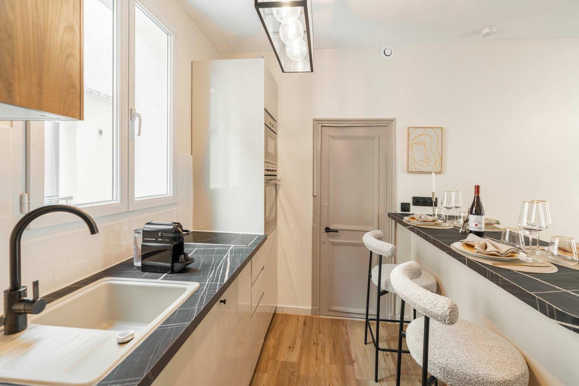Family Apartment In 파리 외부 사진