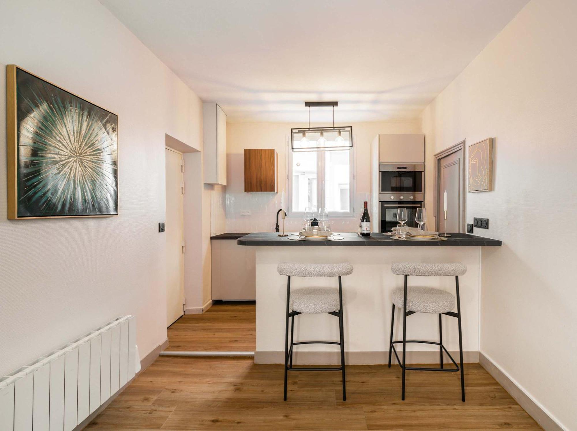 Family Apartment In 파리 외부 사진