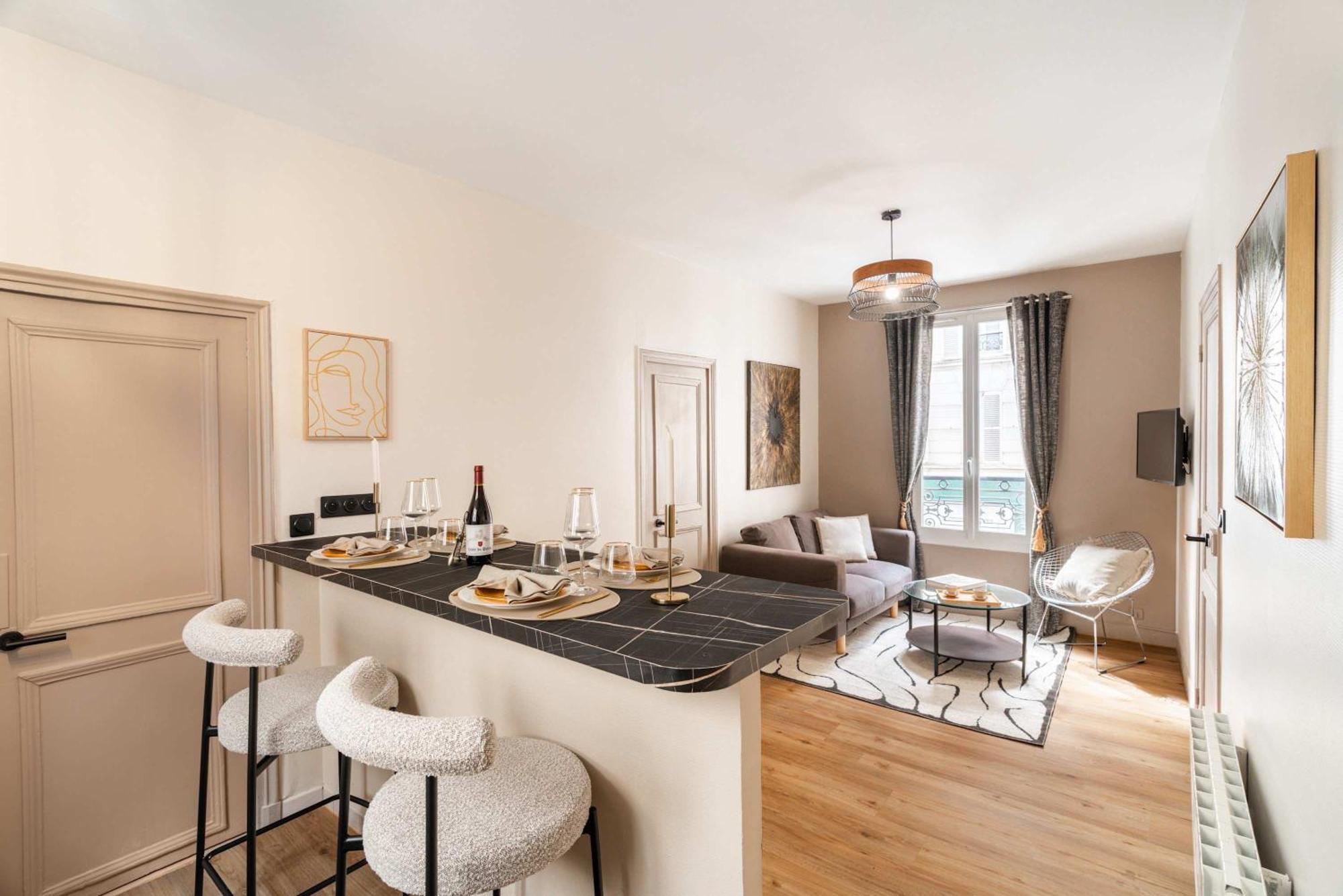 Family Apartment In 파리 외부 사진